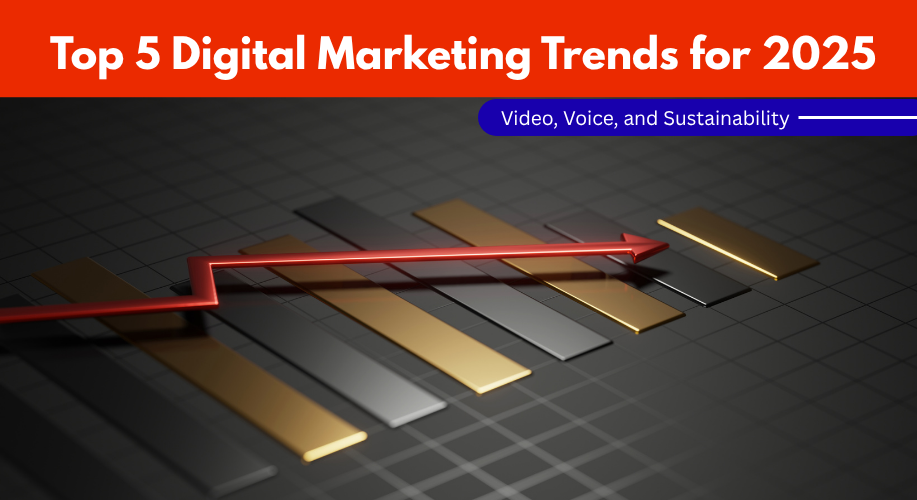 Top 5 Digital Marketing Trends for 2025: Video, Voice, and Sustainability